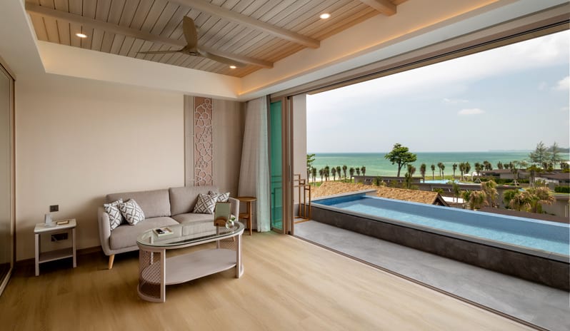 Seaview Penthouse Family Pool Suite View